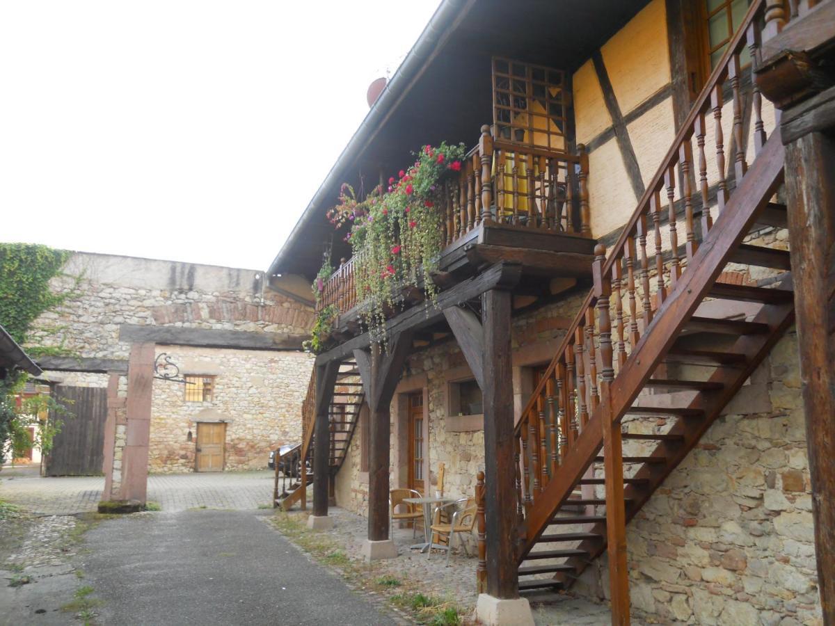 Le Winzer Apartment Bergheim Luaran gambar